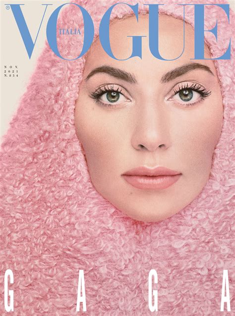 Lady Gaga poses nude for British Vogue, Vogue Italia 